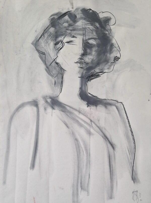 Heba, portrait of